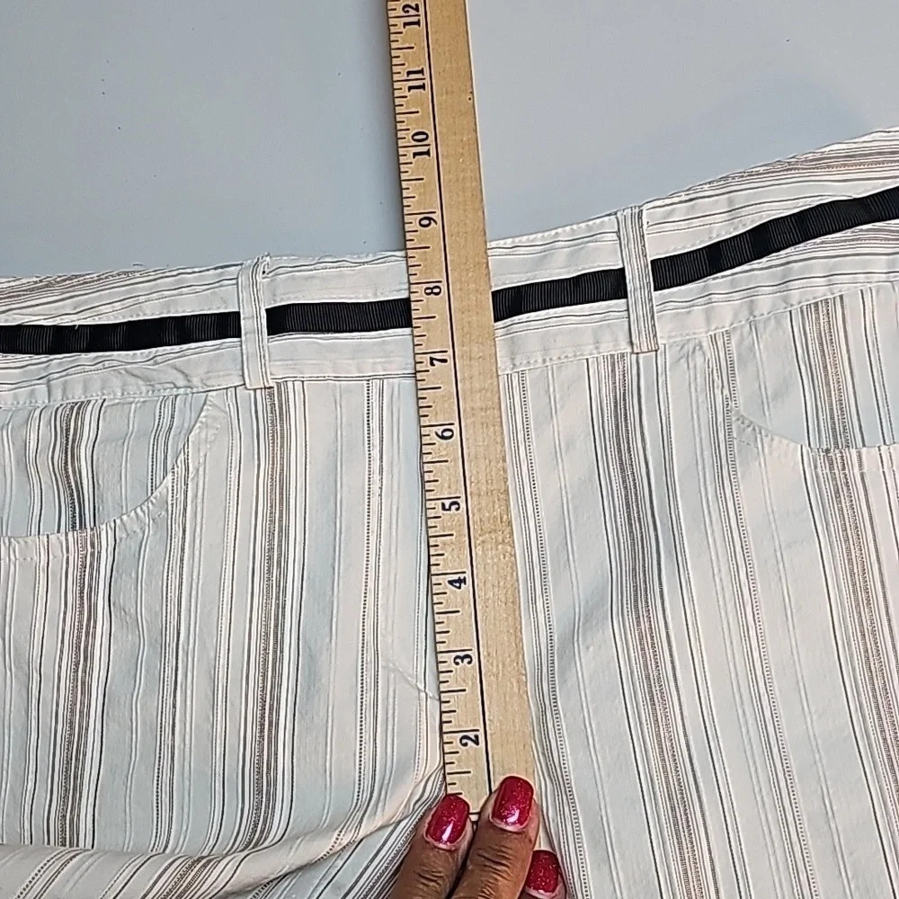 Talbots Petites Stretch Capris/cropped Pants Sz 2 - Picture 11 of 13